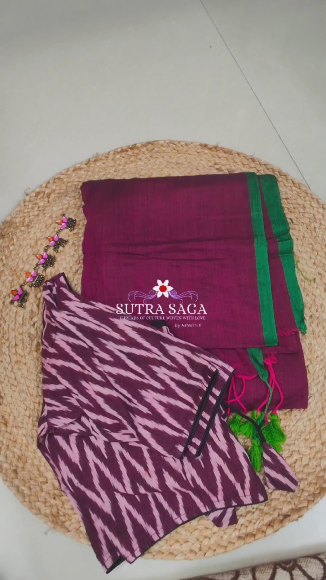 Load video: Combos - Sarees and Blouse