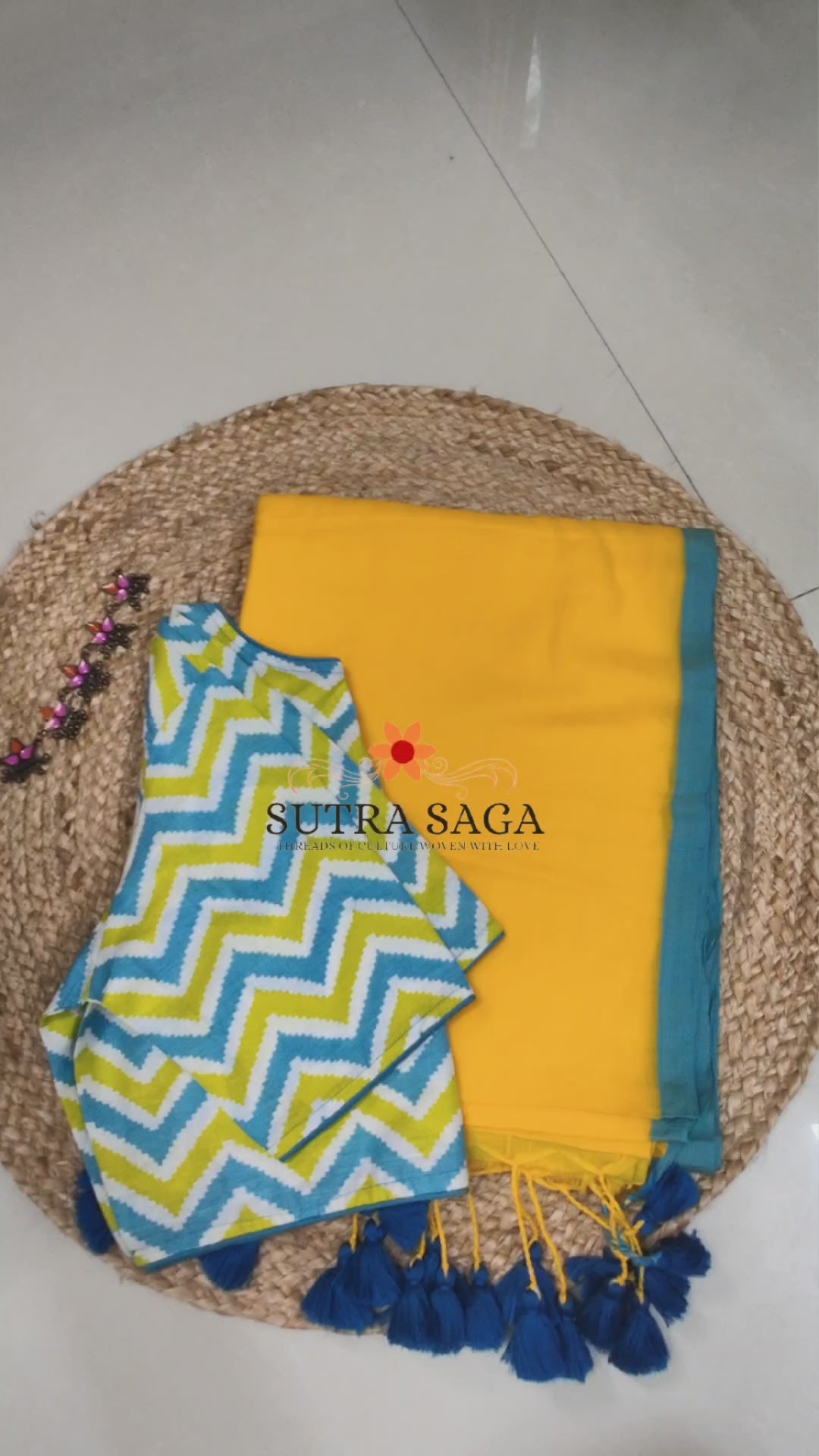 Load video: Combos - Saree and Blouse