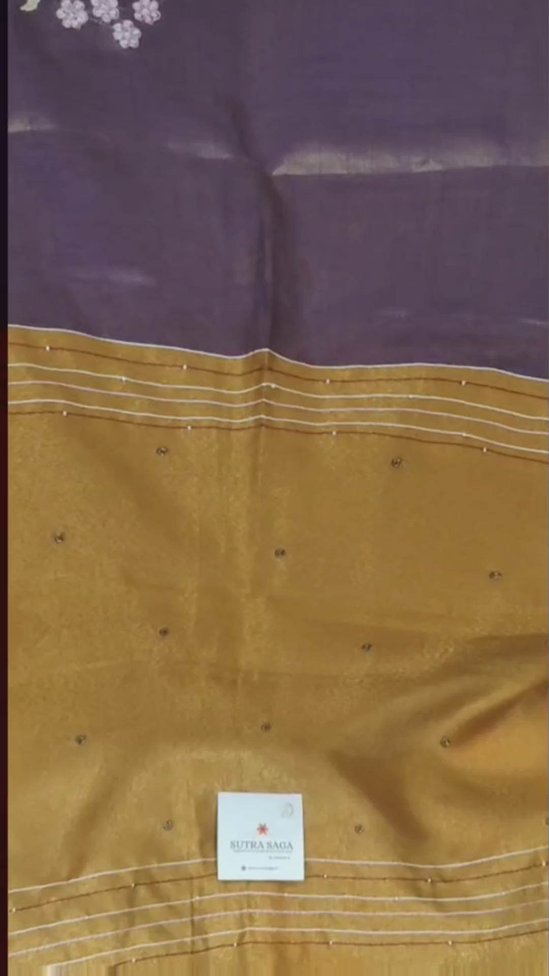 Load video: Shubhra -Premium Linen Sarees