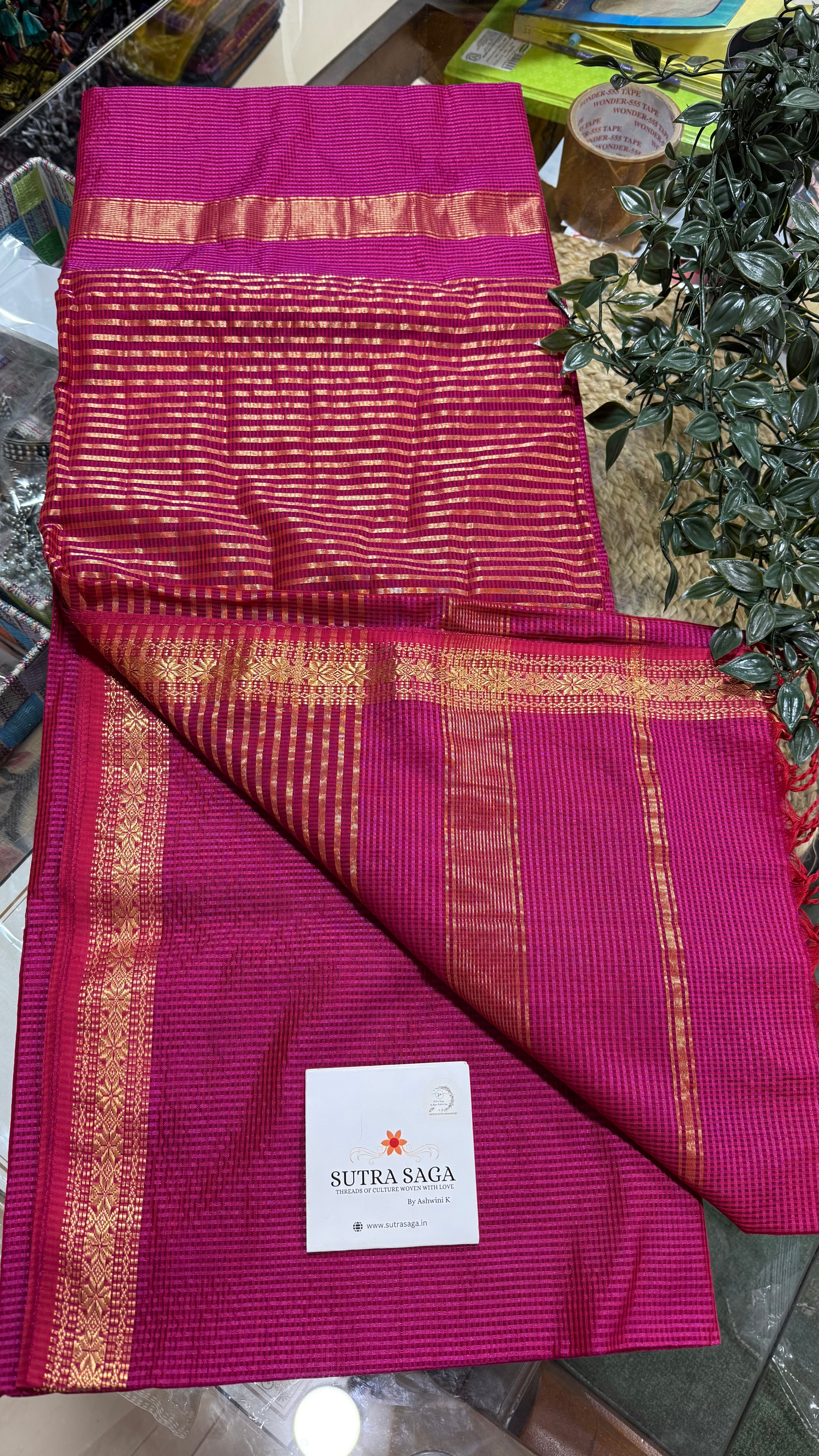 Garbhareshmi Maheshwari Saree