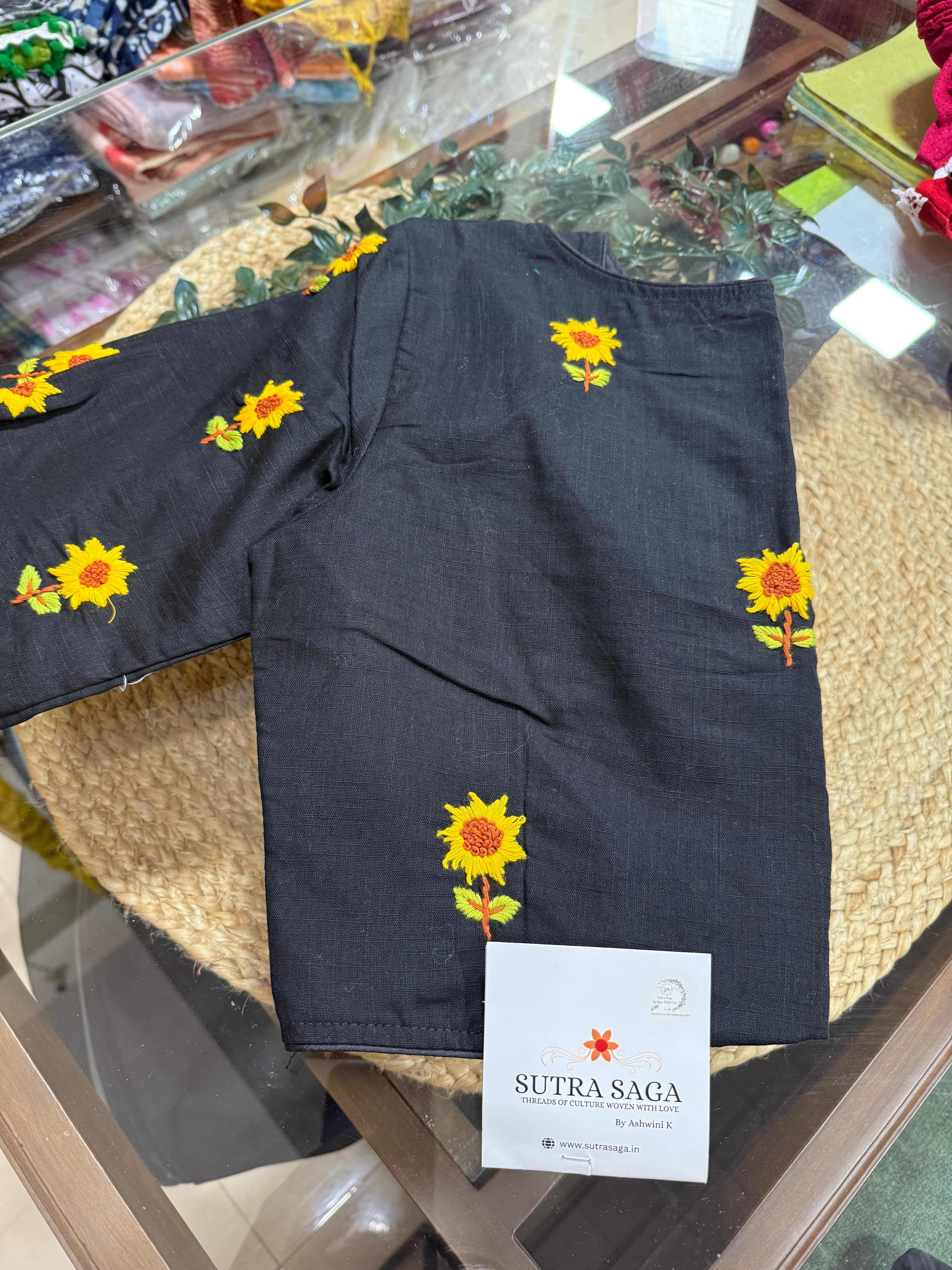 Cotton Blouses - Hand embroidery