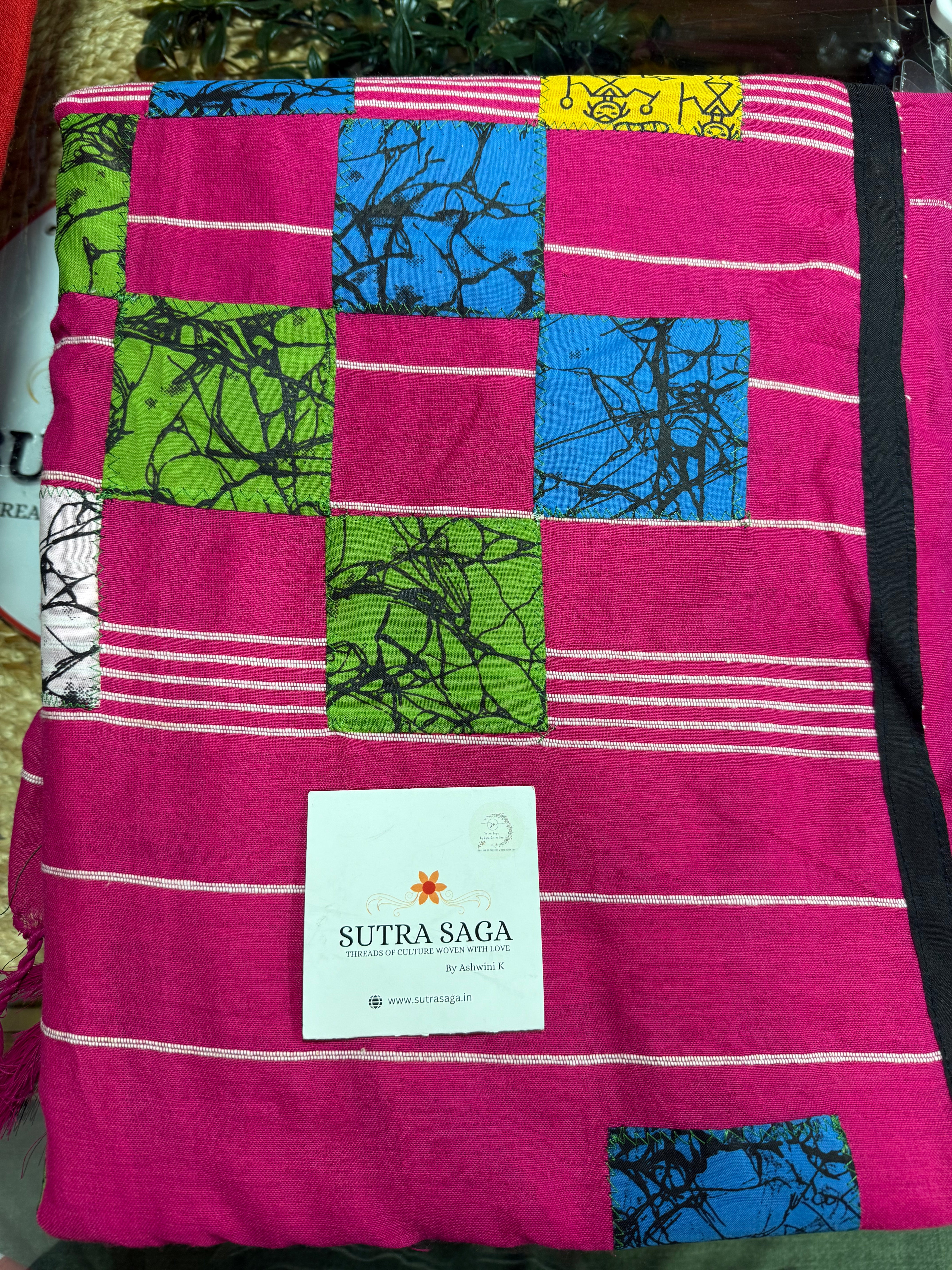 Cotton Patchwork Sarees