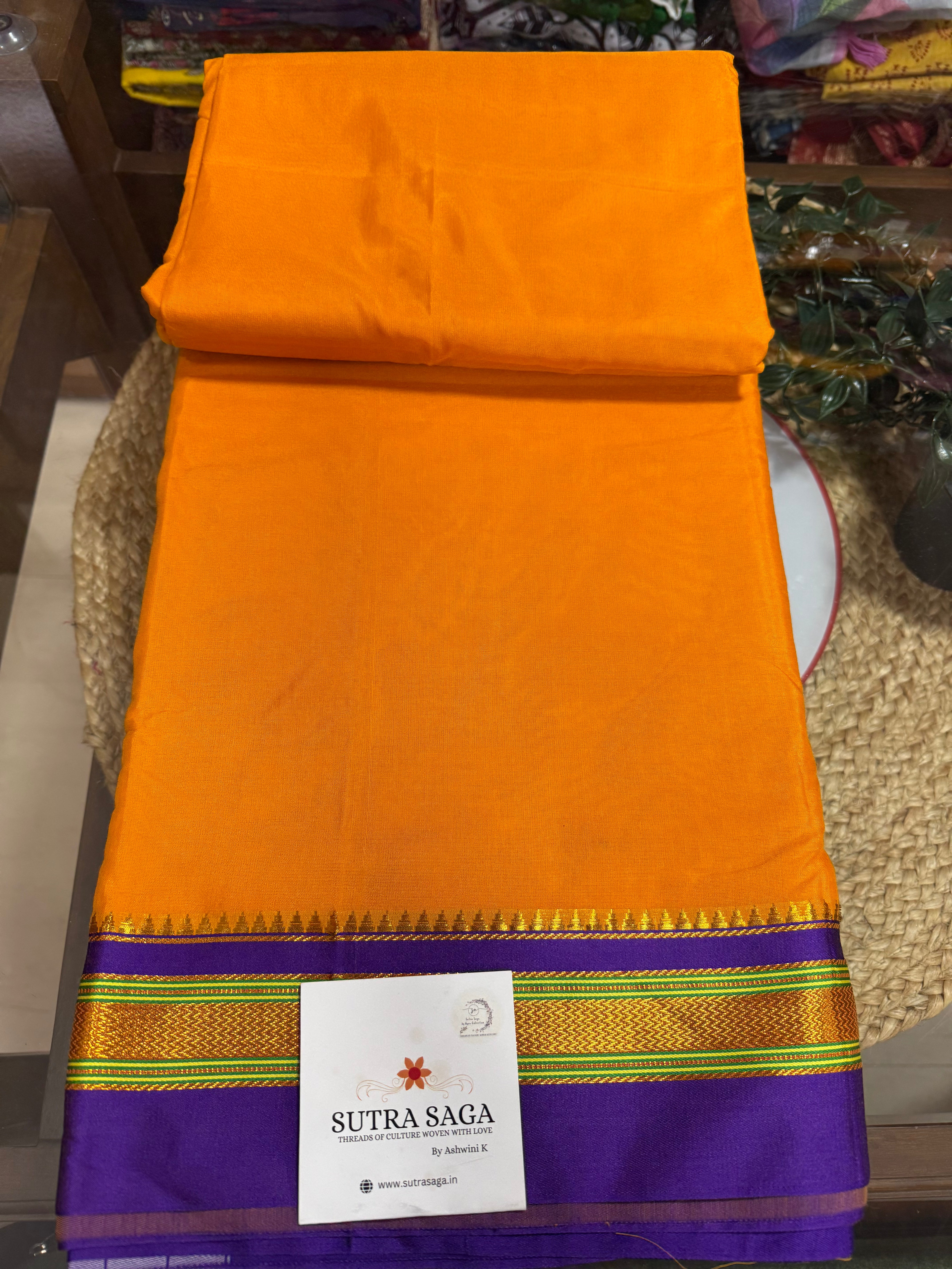 Plain Irkal Saree