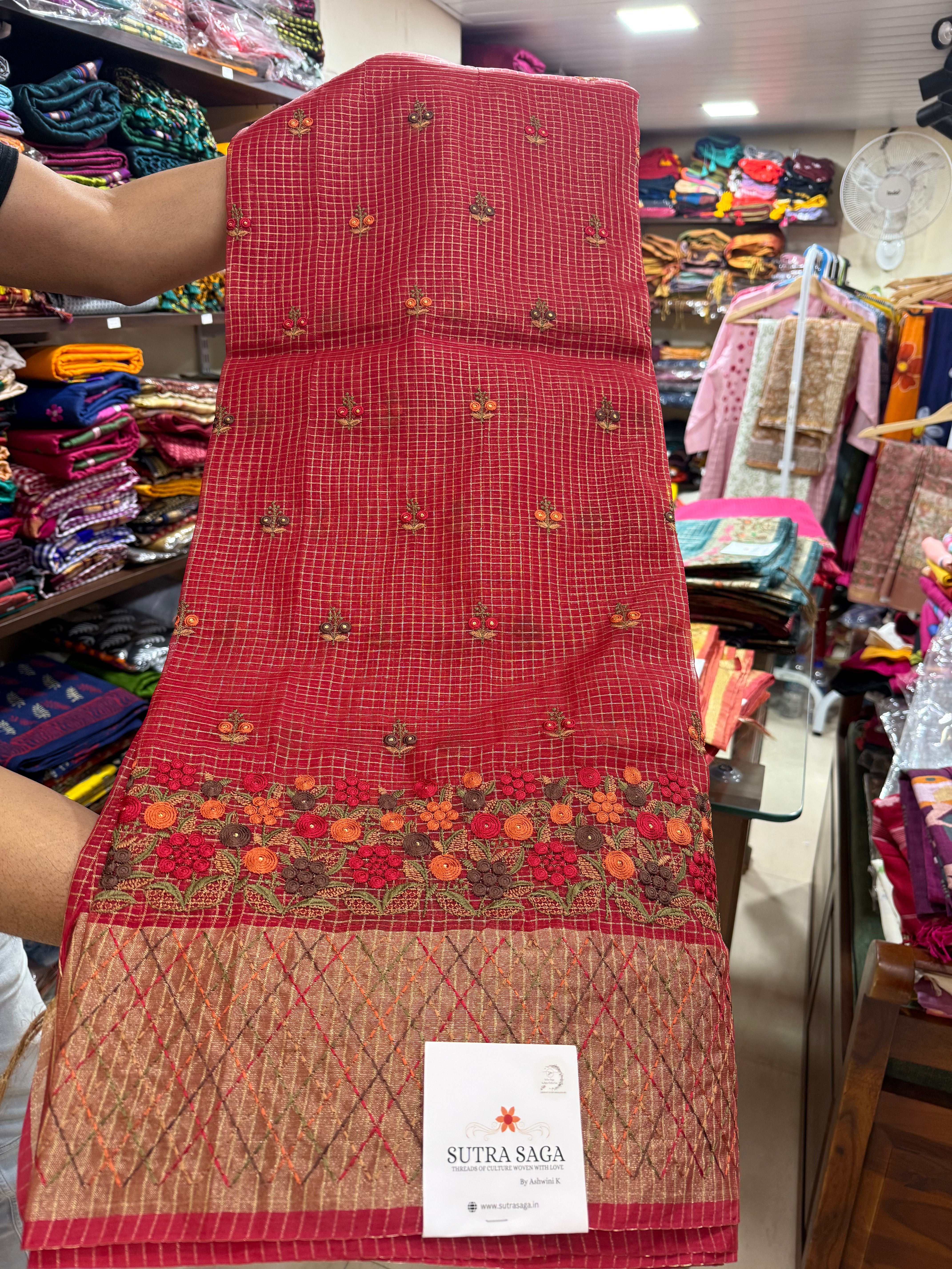 Embroidery Sarees