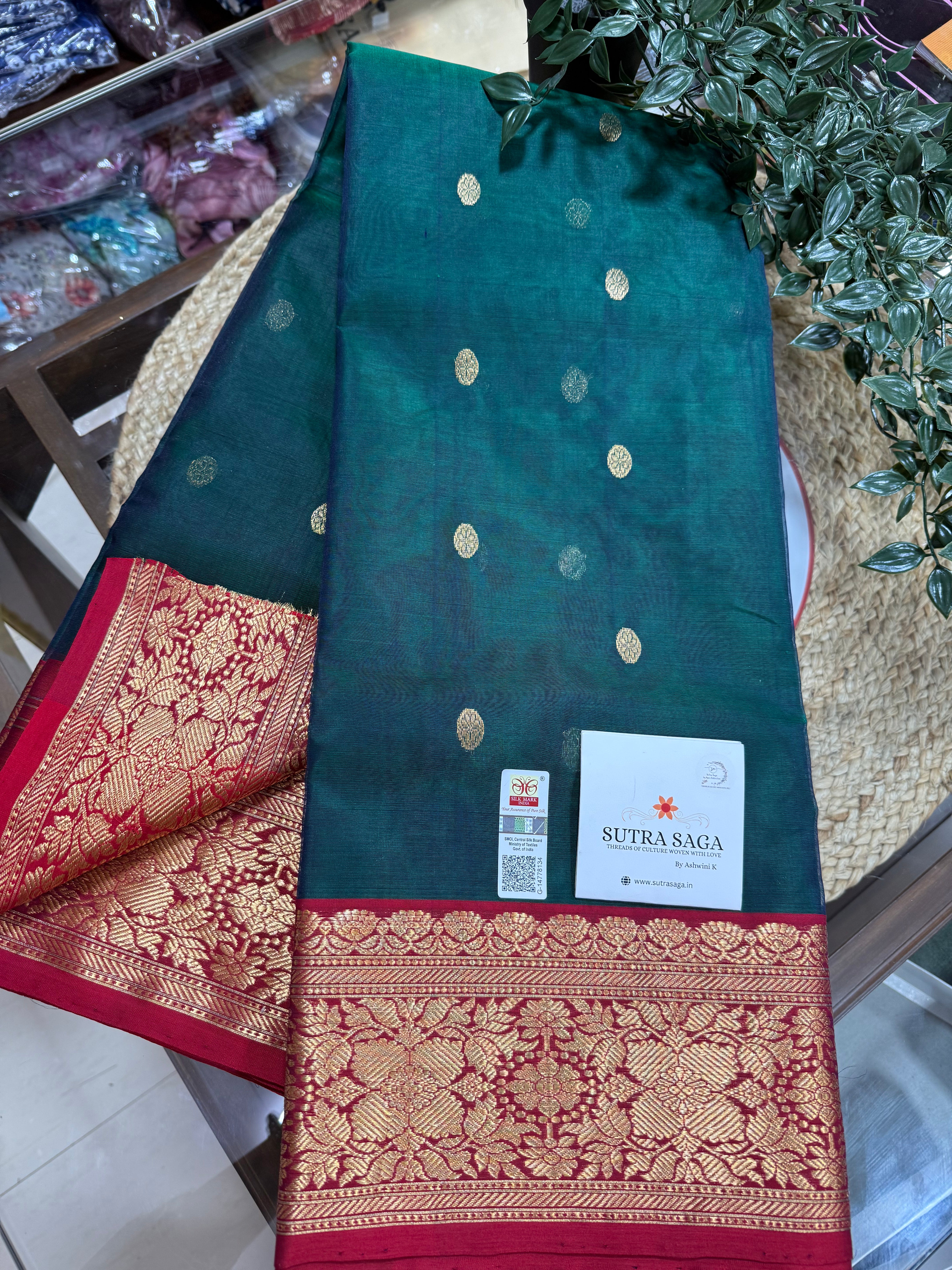 Chanderi Pure Silk Sarees