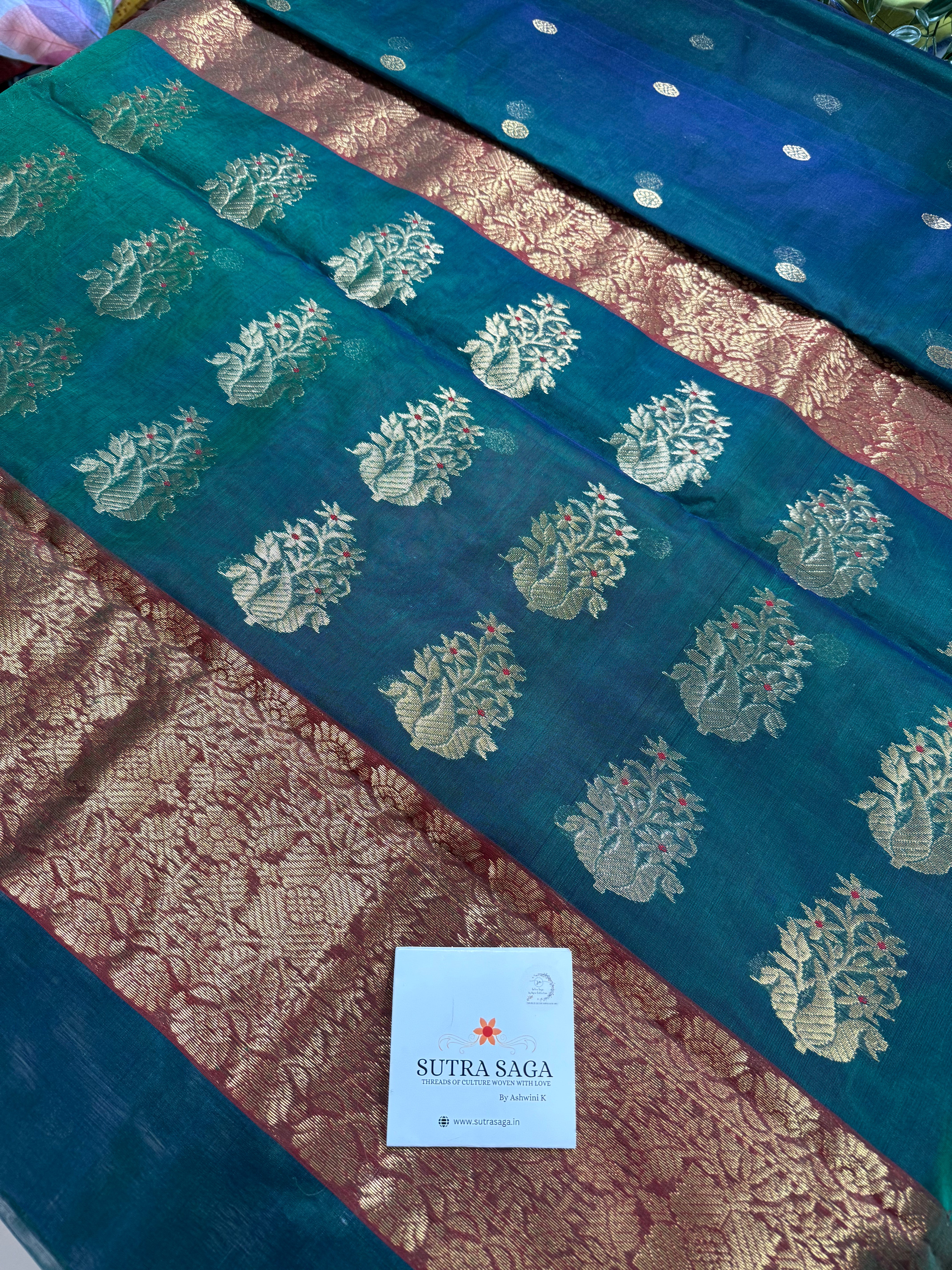 Chanderi Pure Silk Sarees