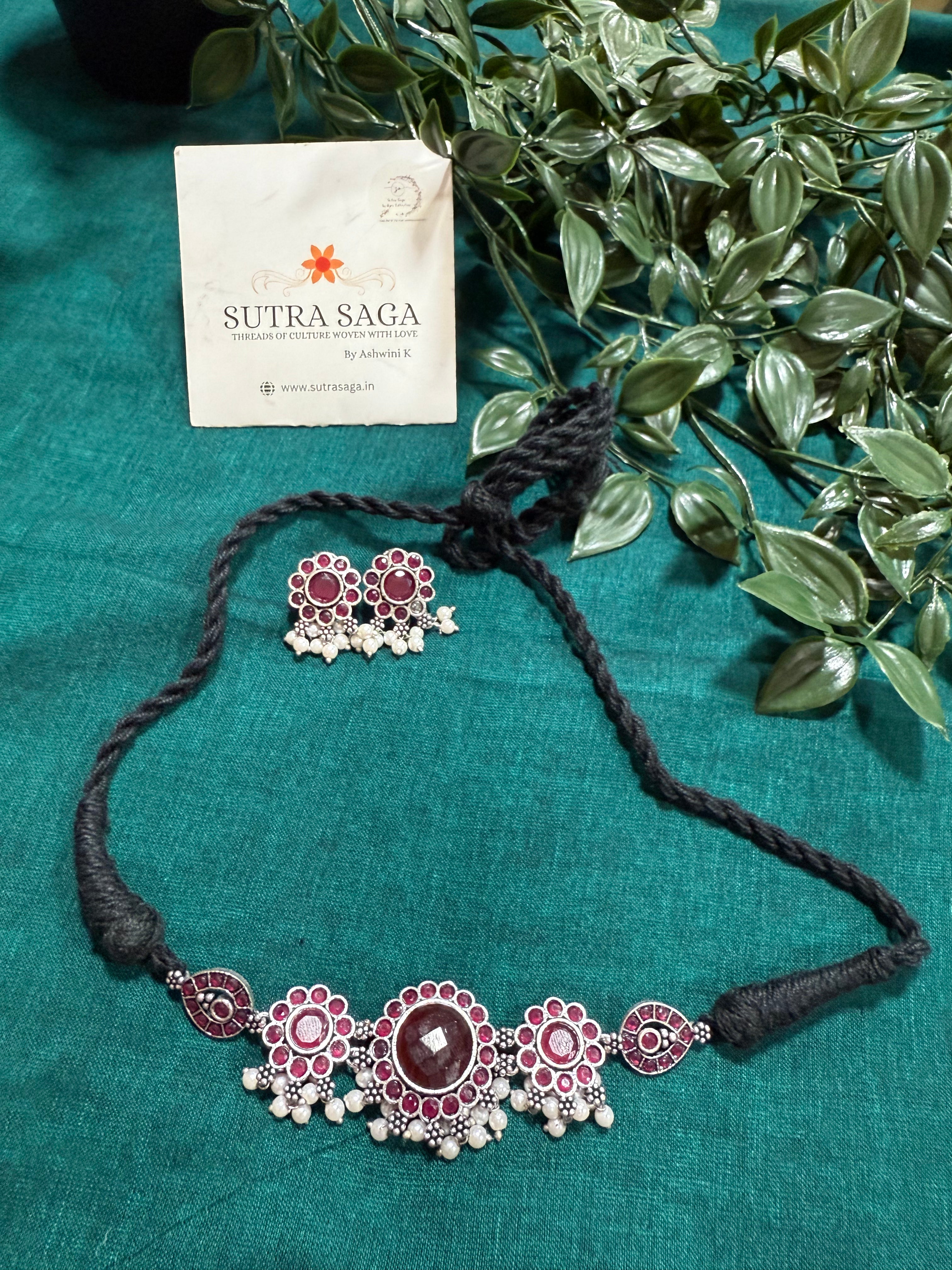 Choker with Earrings