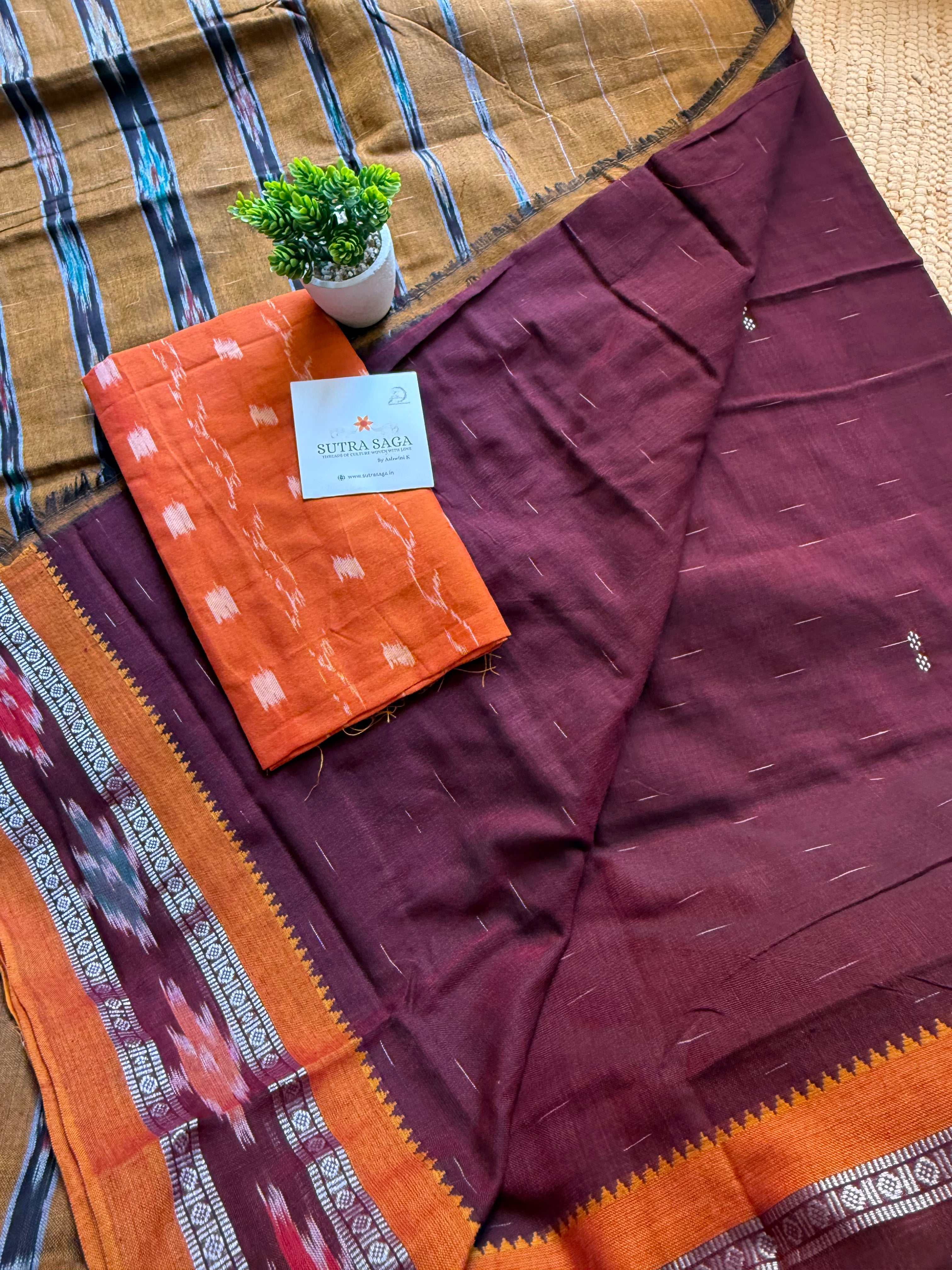 Orissa Pure cotton Ikat Sarees