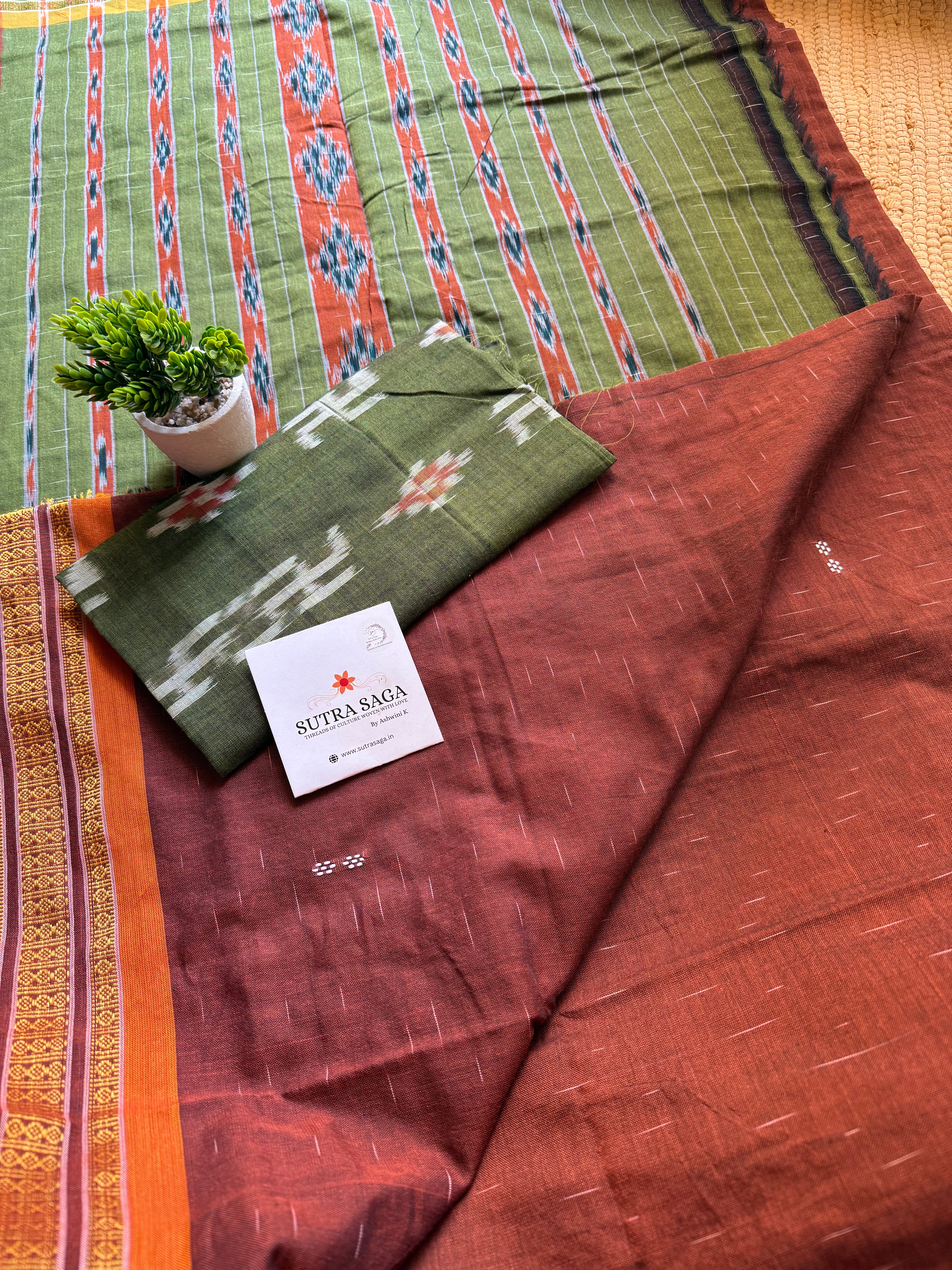 Orissa Pure Cotton Ikat Sarees