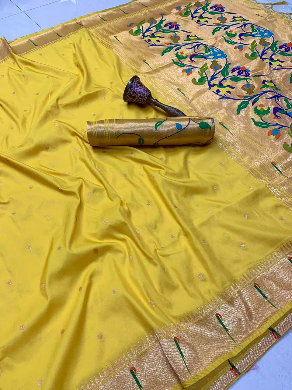 Soft Silk Paithani