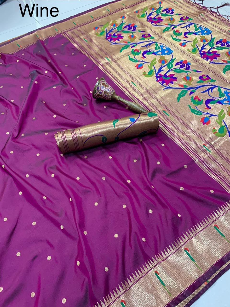 Soft Silk Paithani