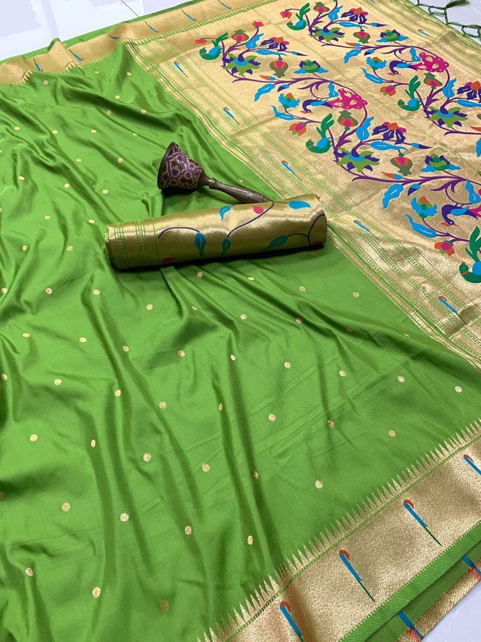 Soft Silk Paithani