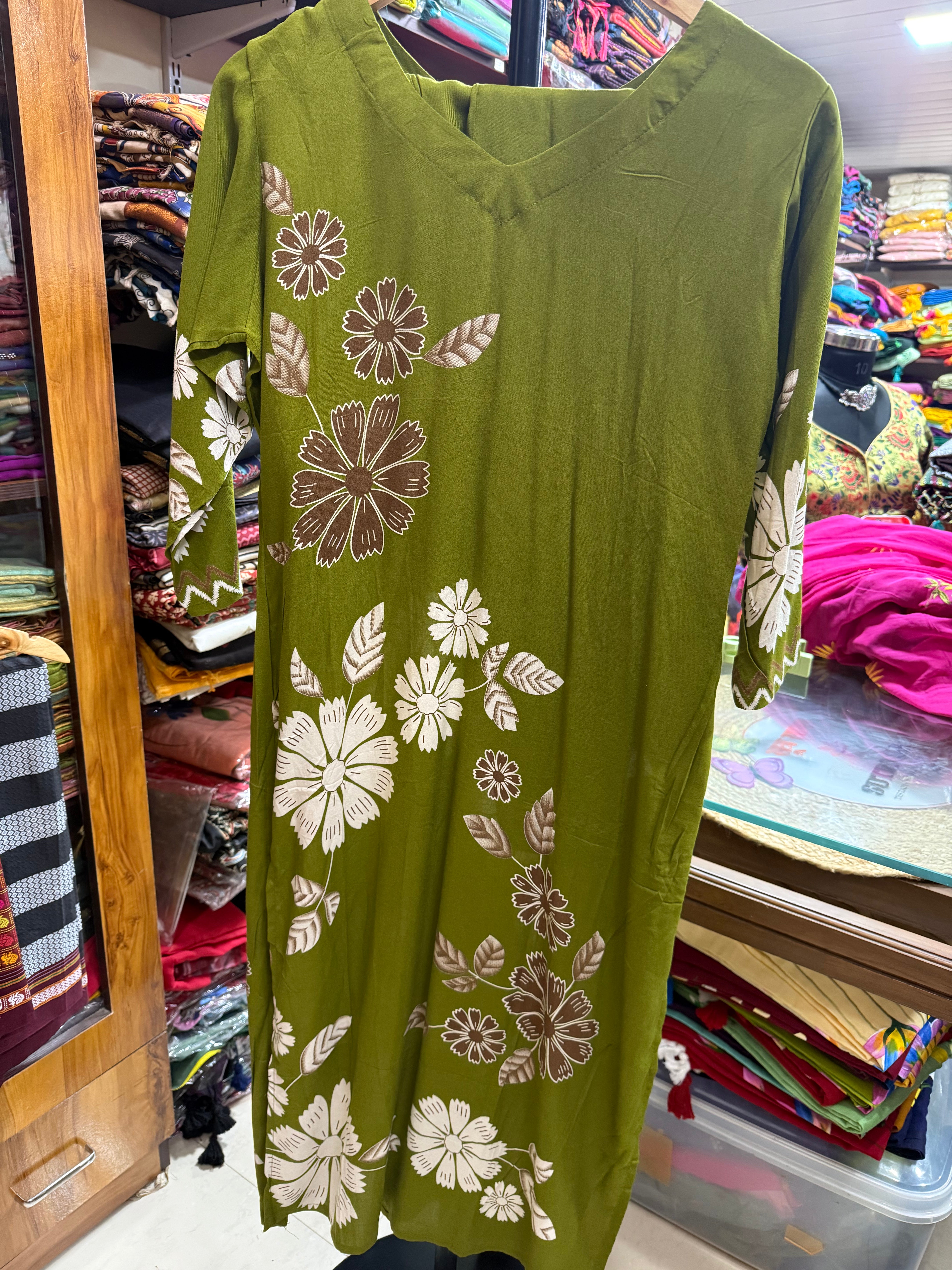 Cord Set - long Kurti and Pant