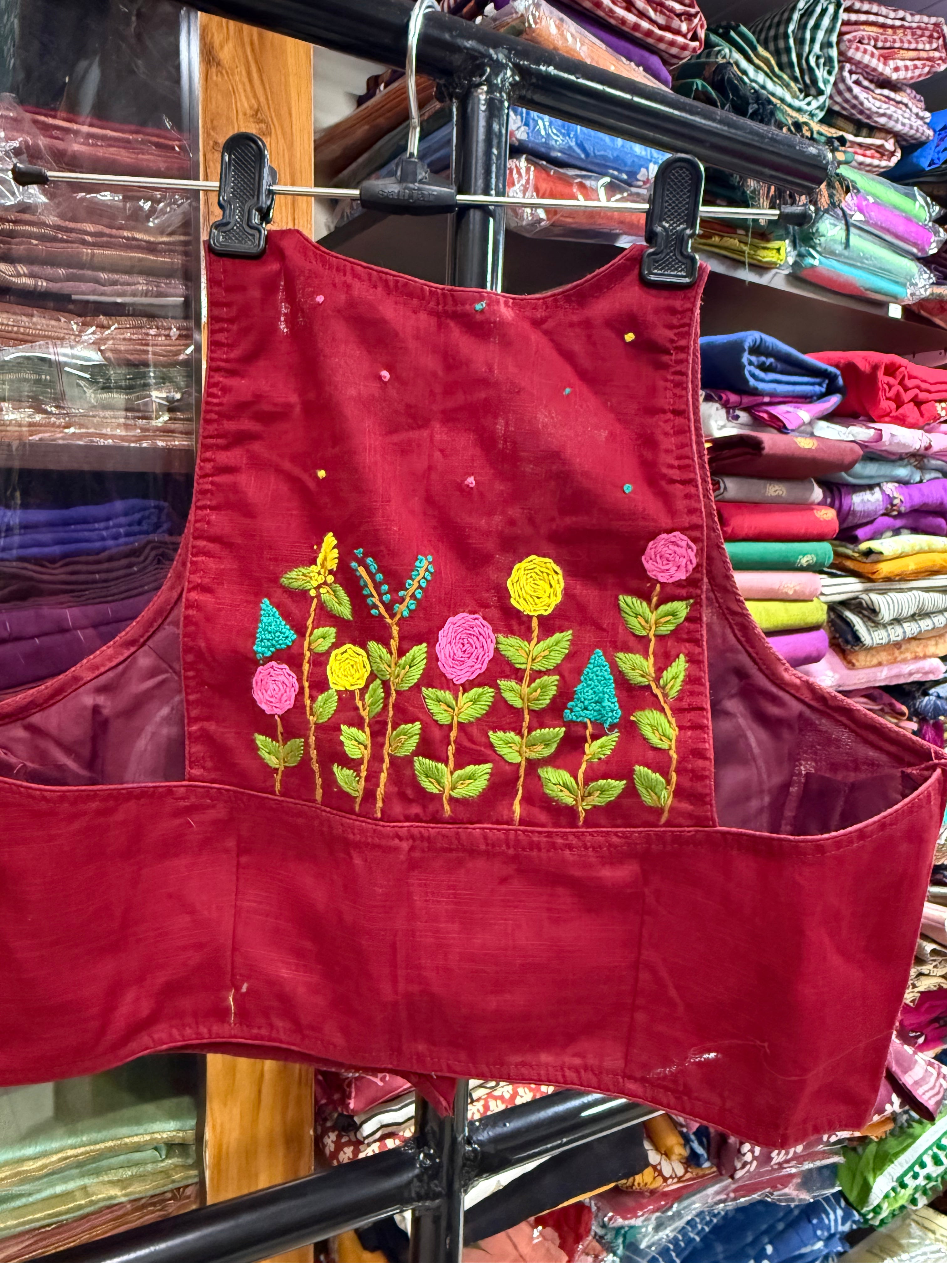 Blouse with Embroidery