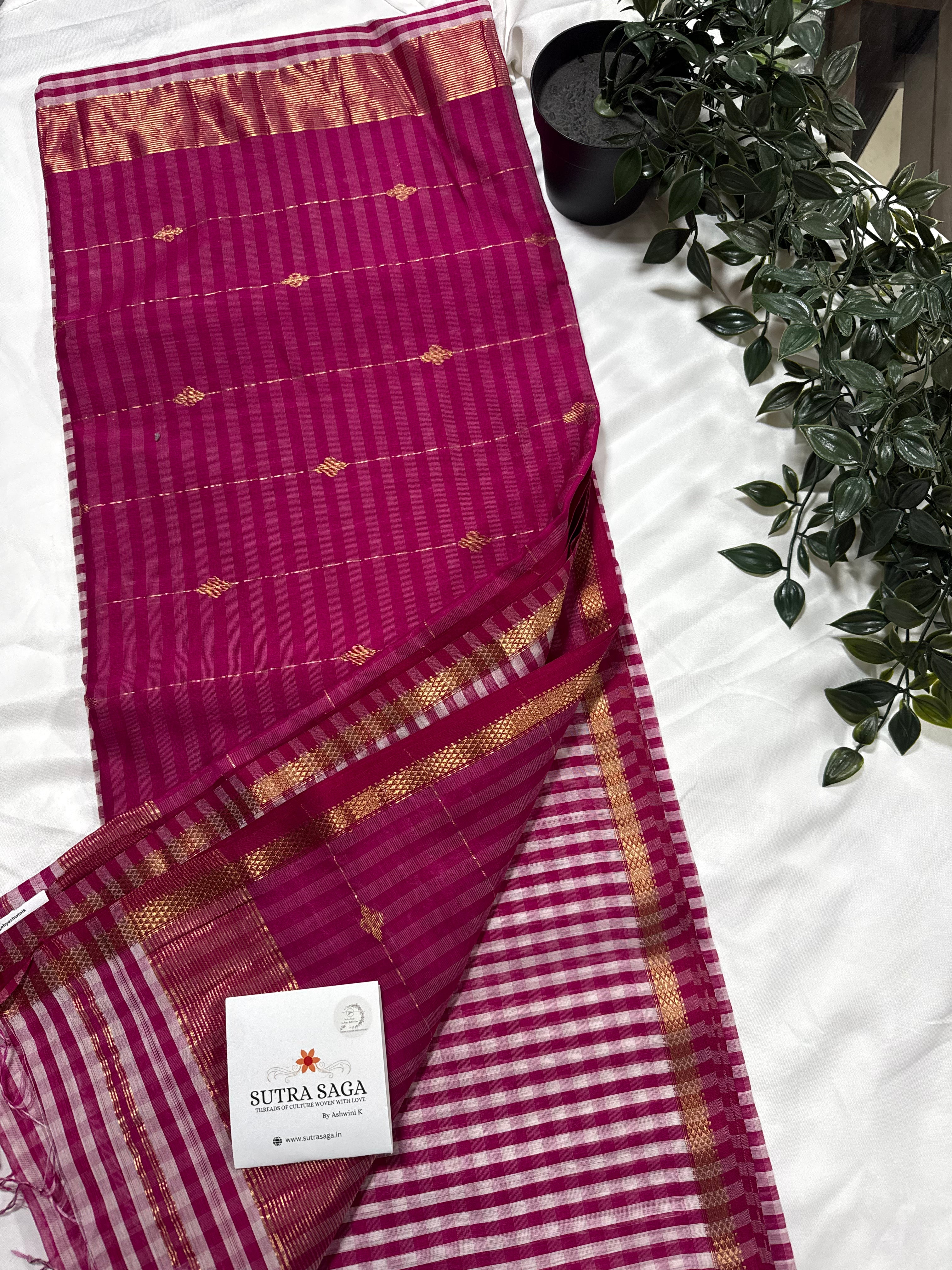 Maheshwari Silk Saree