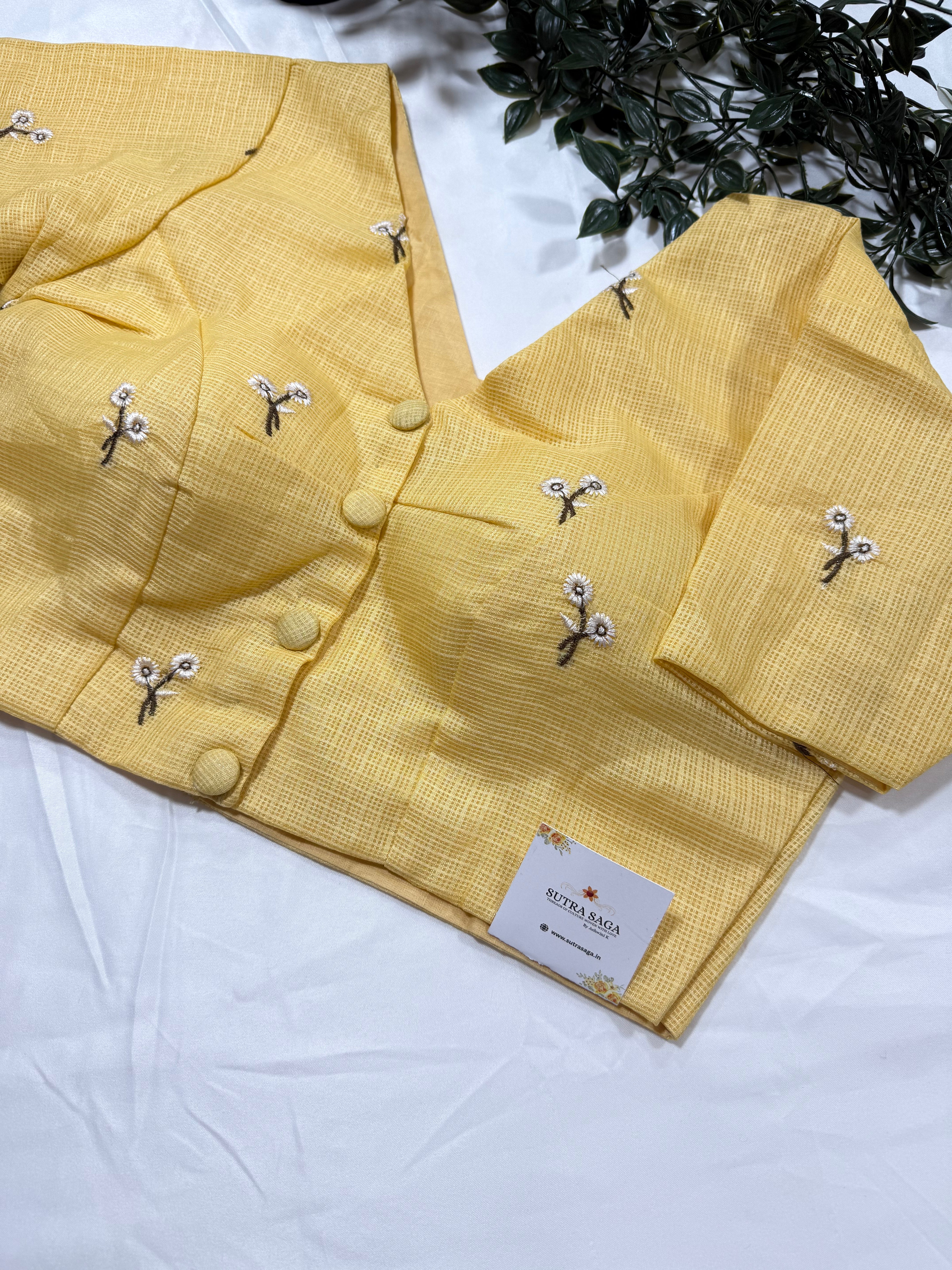 Kota Blouse with Sleevs