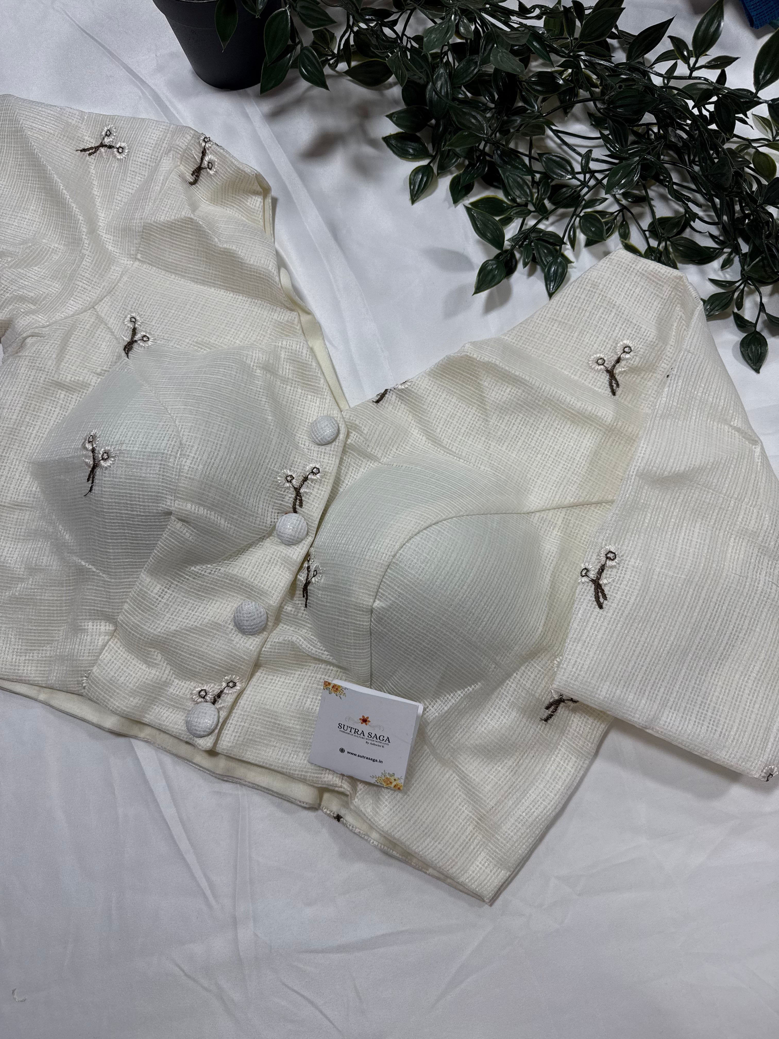 Kota Blouse with Sleevs