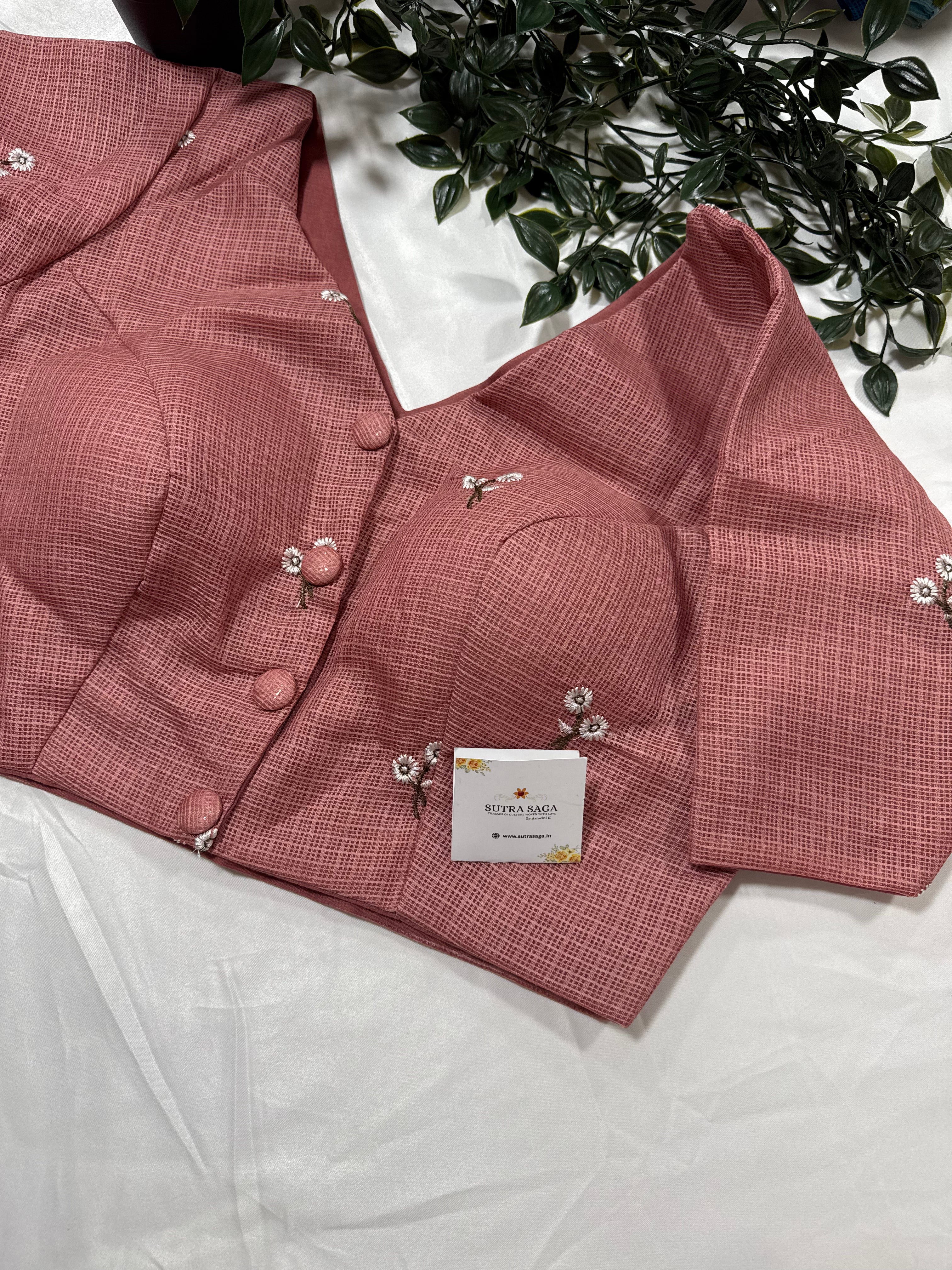Kota Blouse with Sleevs