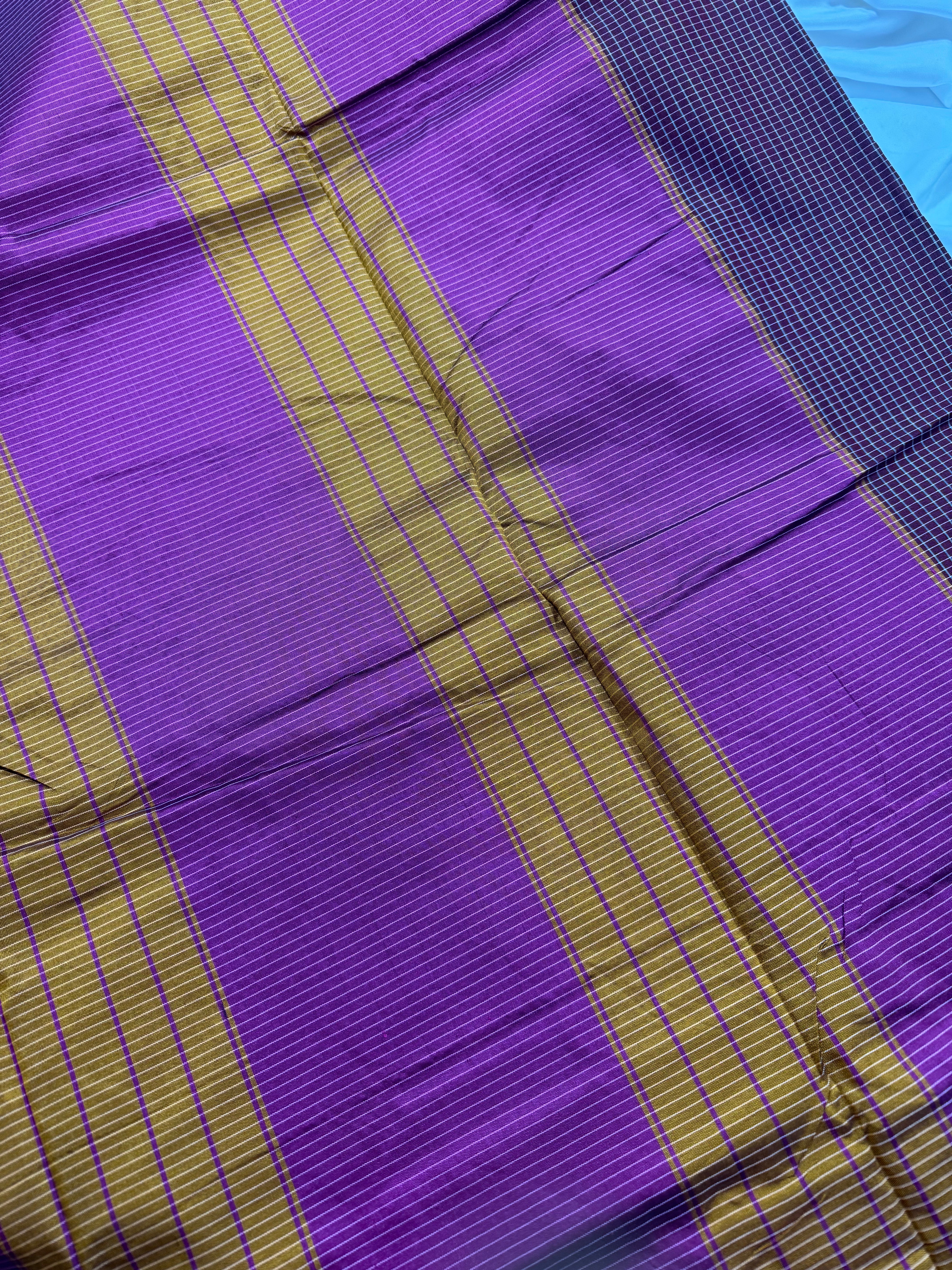 Checks Irkal (Silk Cotton)
