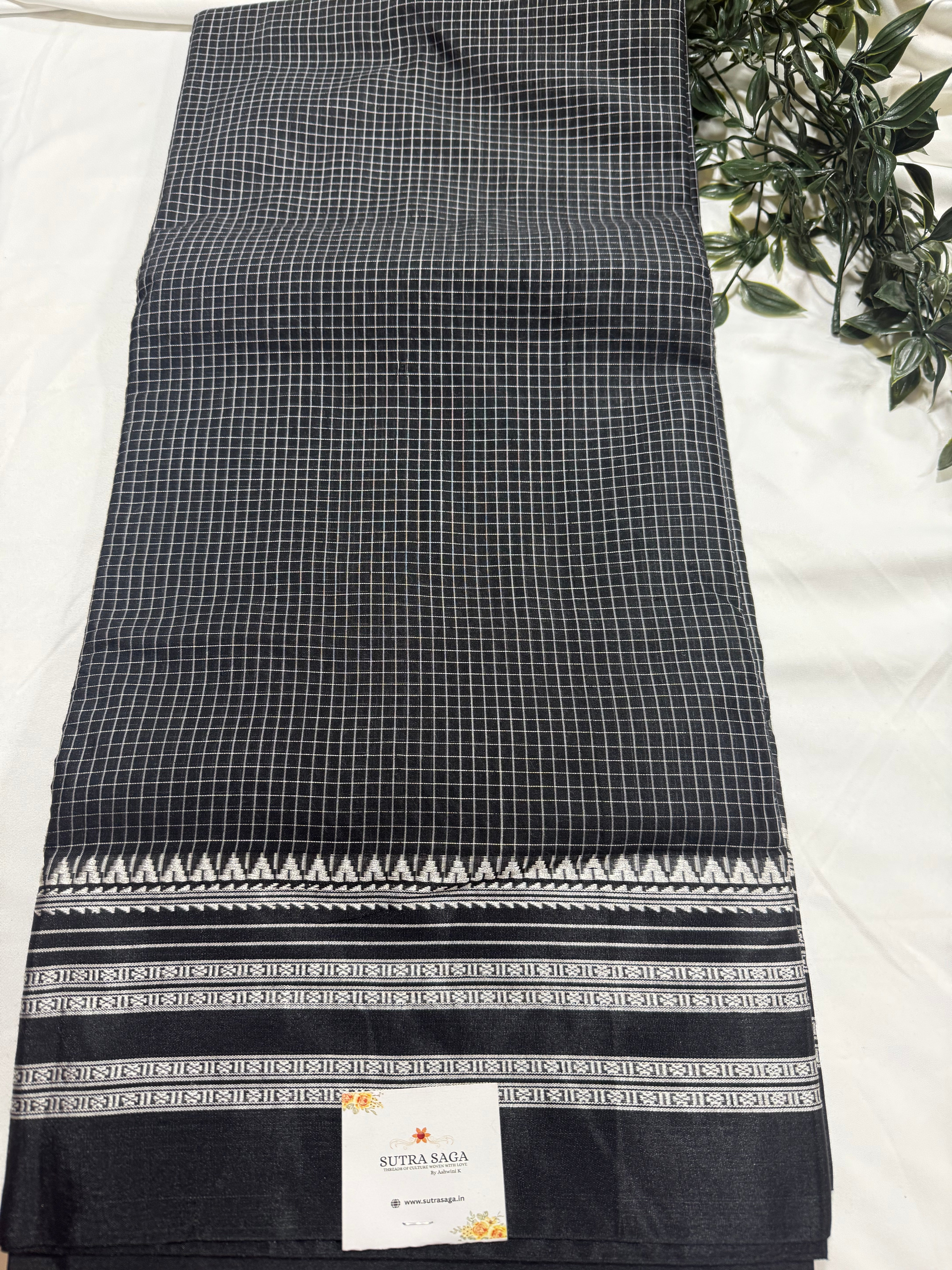 Checks Irkal (Silk Cotton)