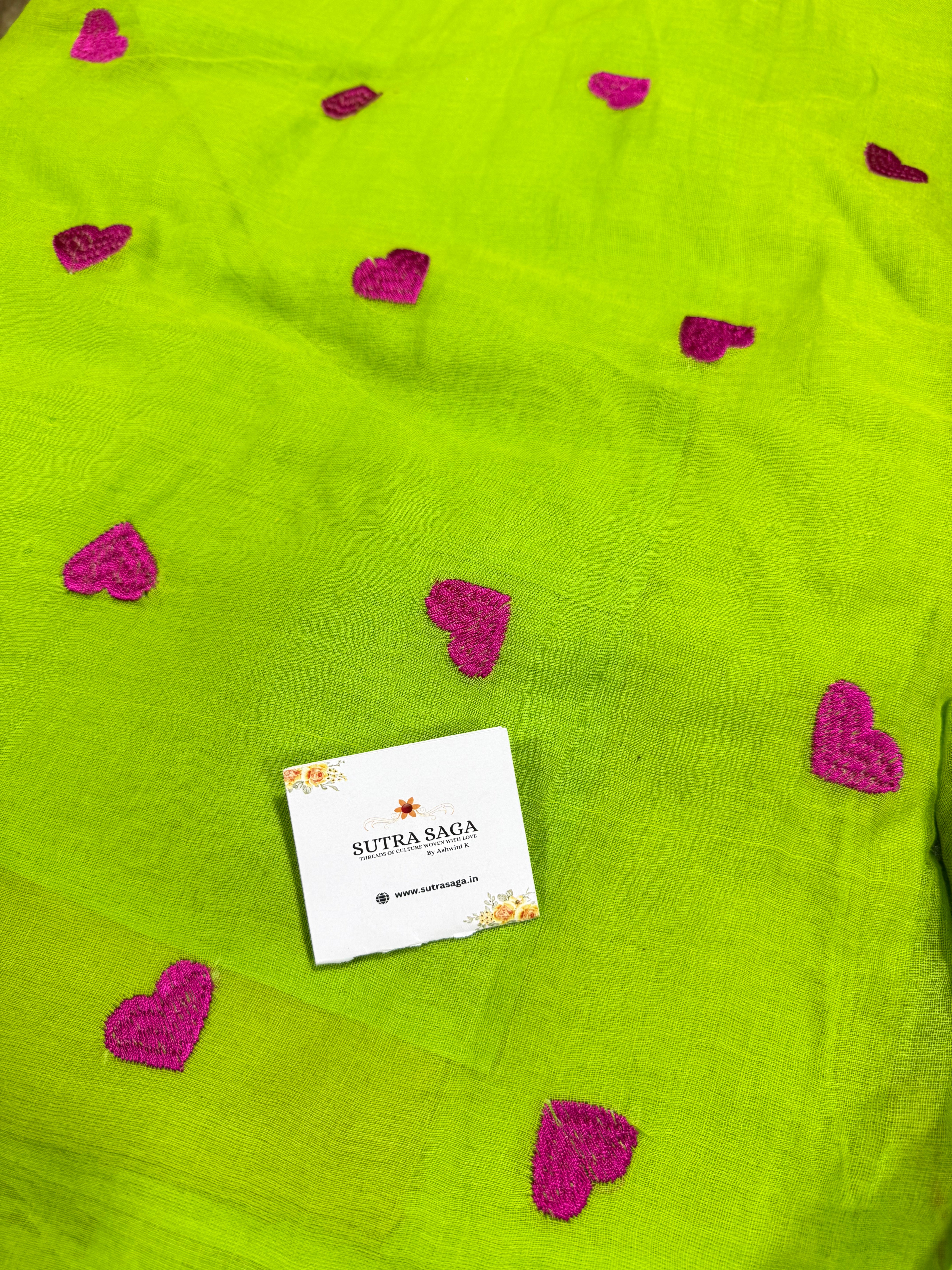 One Min Drape - Mul Cotton Saree