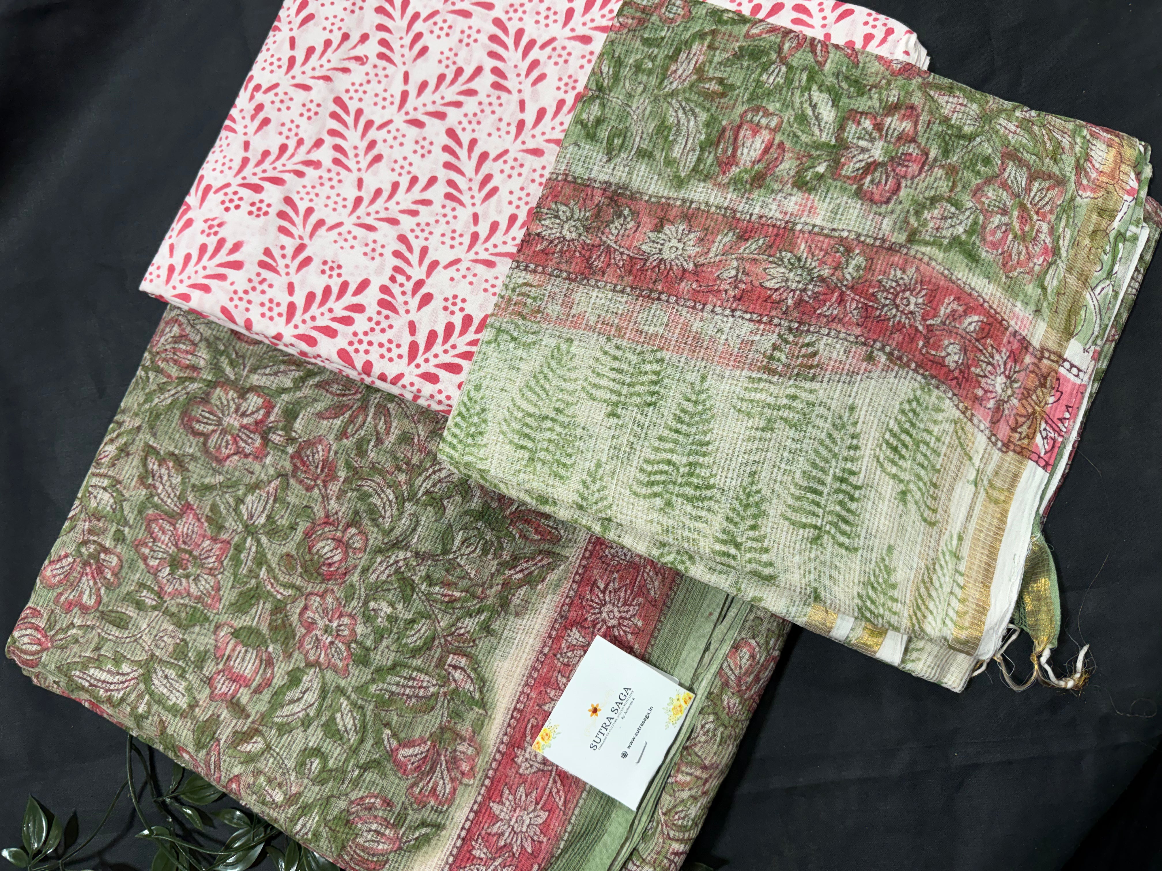 Kota Doria Dress Material