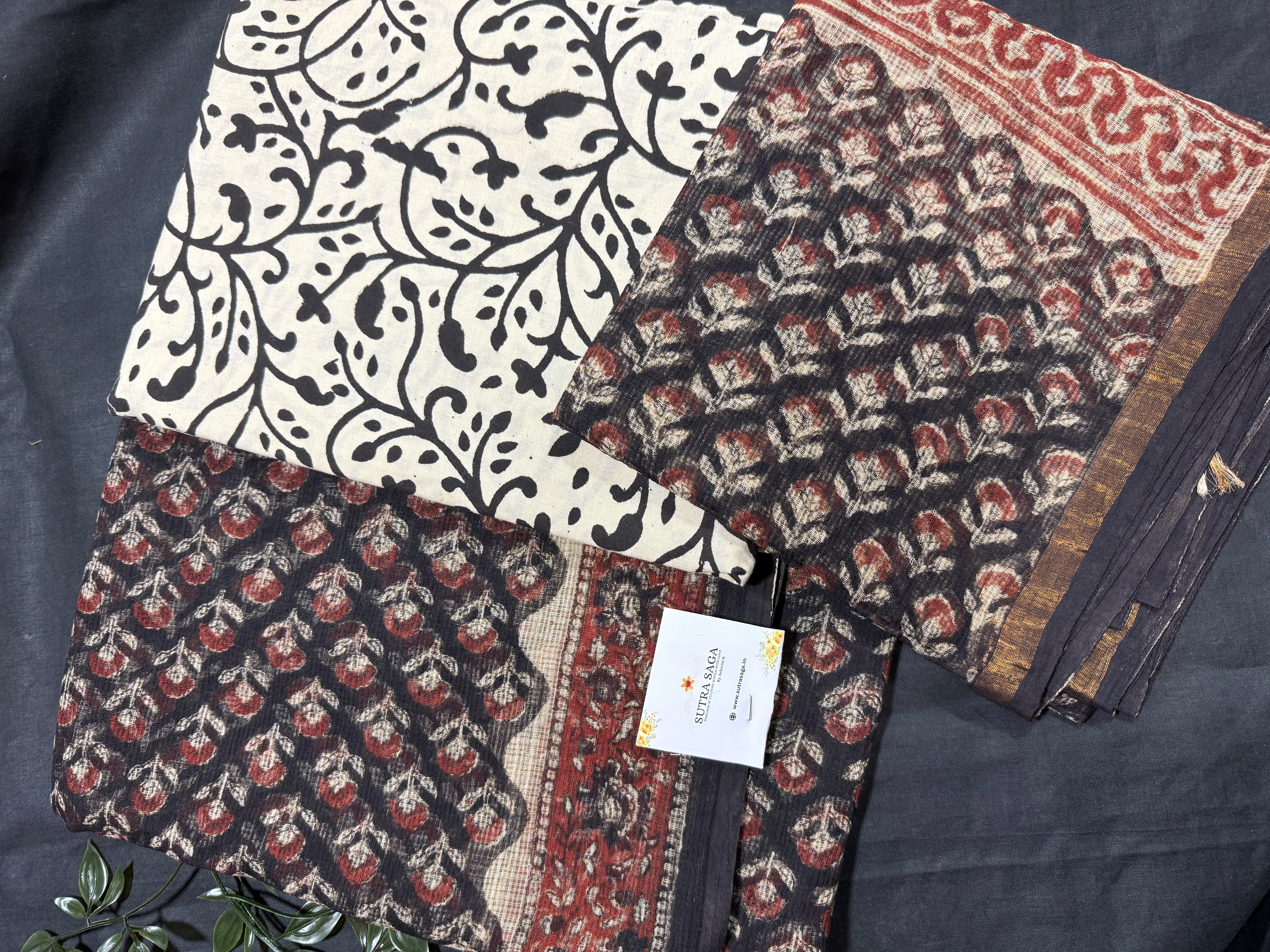 Kota Doria Dress Material