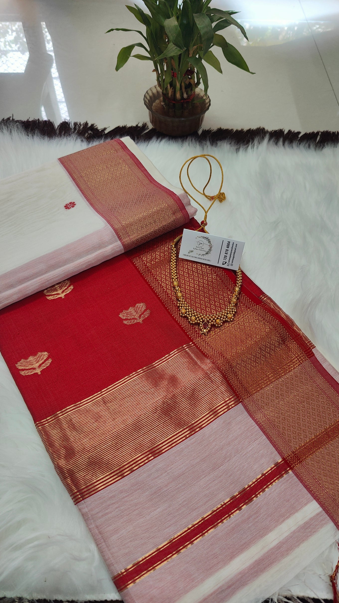 Maheshwari Silk Saree