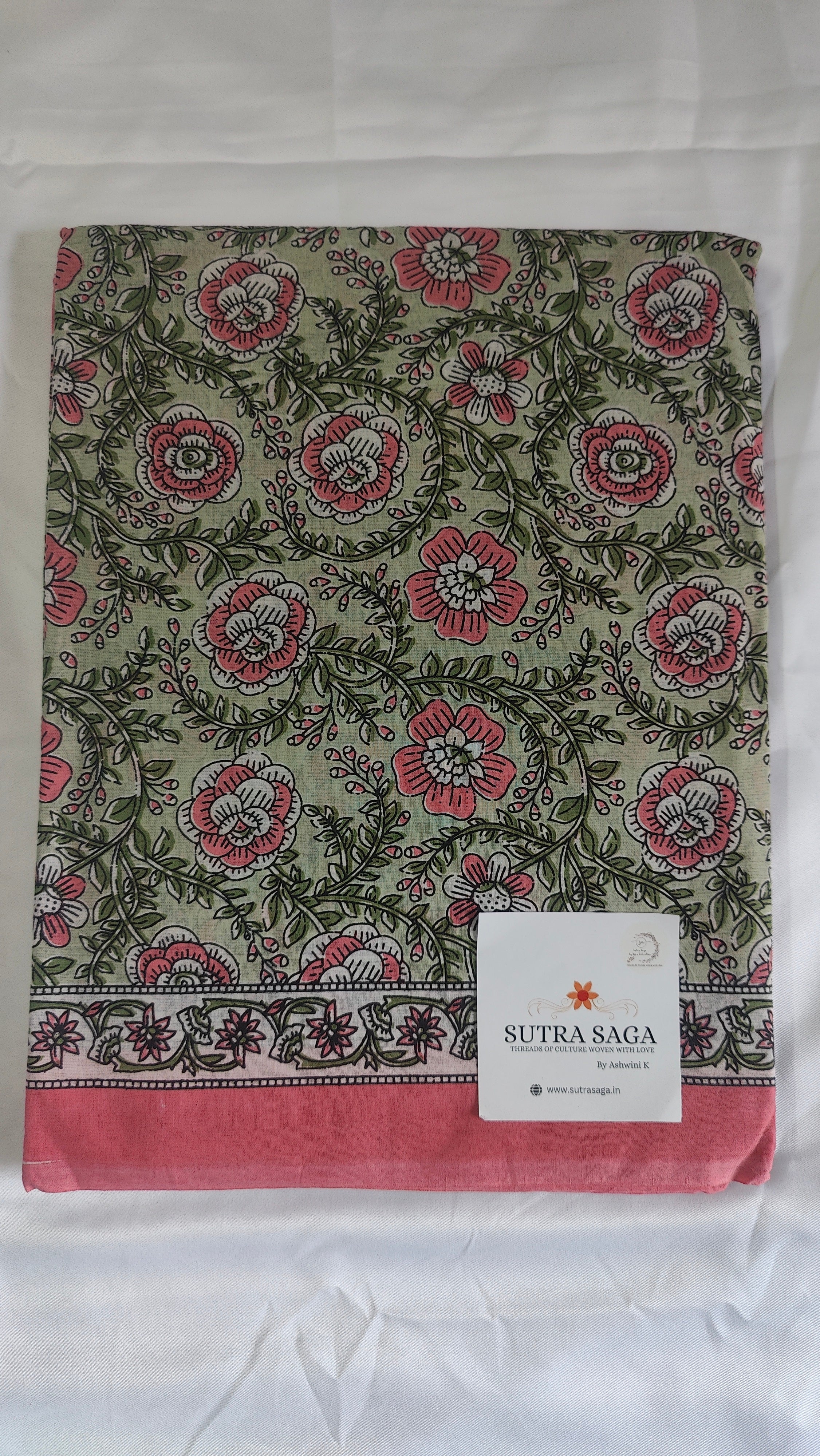 Bagru Soft Cotton Sarees